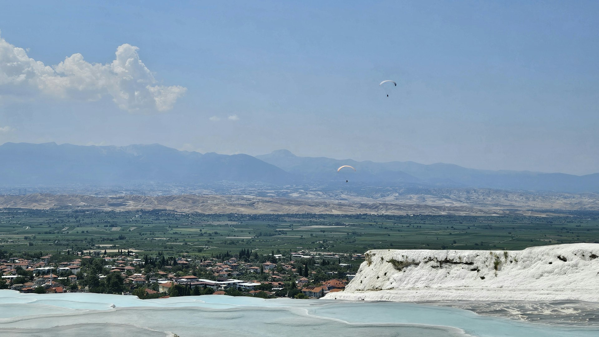 Cleopatra Pool at Pamukkale: Swimming Among Ancient Columns