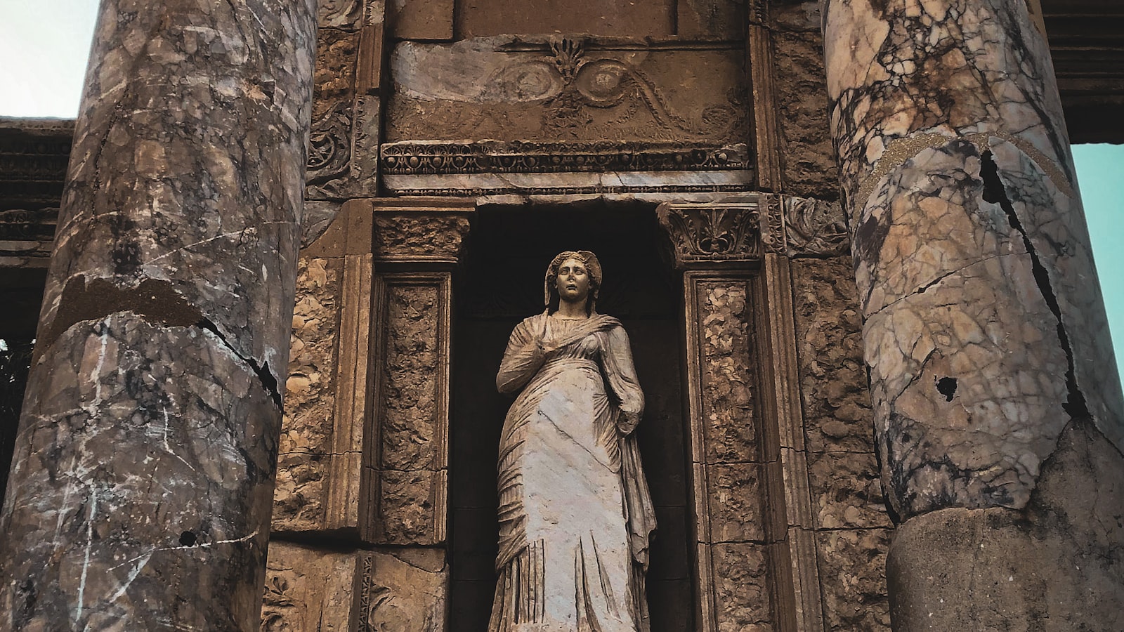 Ephesus archaeological site panorama